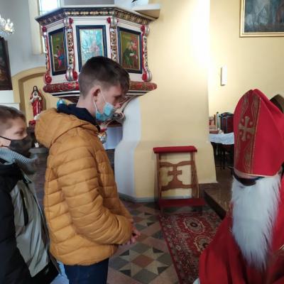 Wizyta Św. Mikołaja w Przewozie