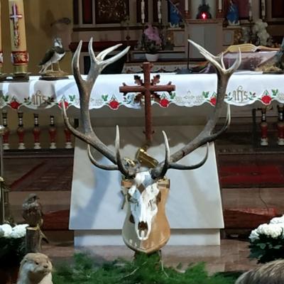 Dzień św. Huberta - dekoracja i dary